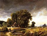 Albert Bierstadt Westphalian Landscape